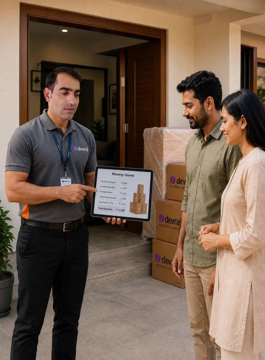 Devraj Packers and Movers client